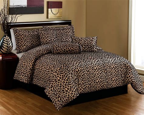 leopard bedding king size.